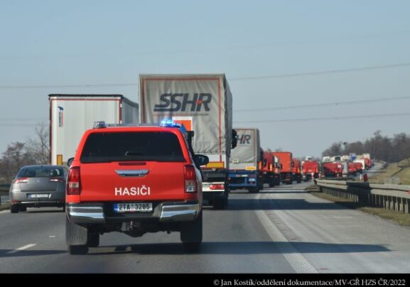 Humanitární pomoc Ukrajině ze SSHR dorazila na místo